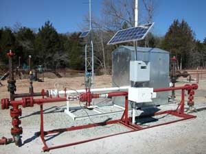 Arrow gas products in the field