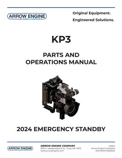 KP3 Parts and Operations Manual